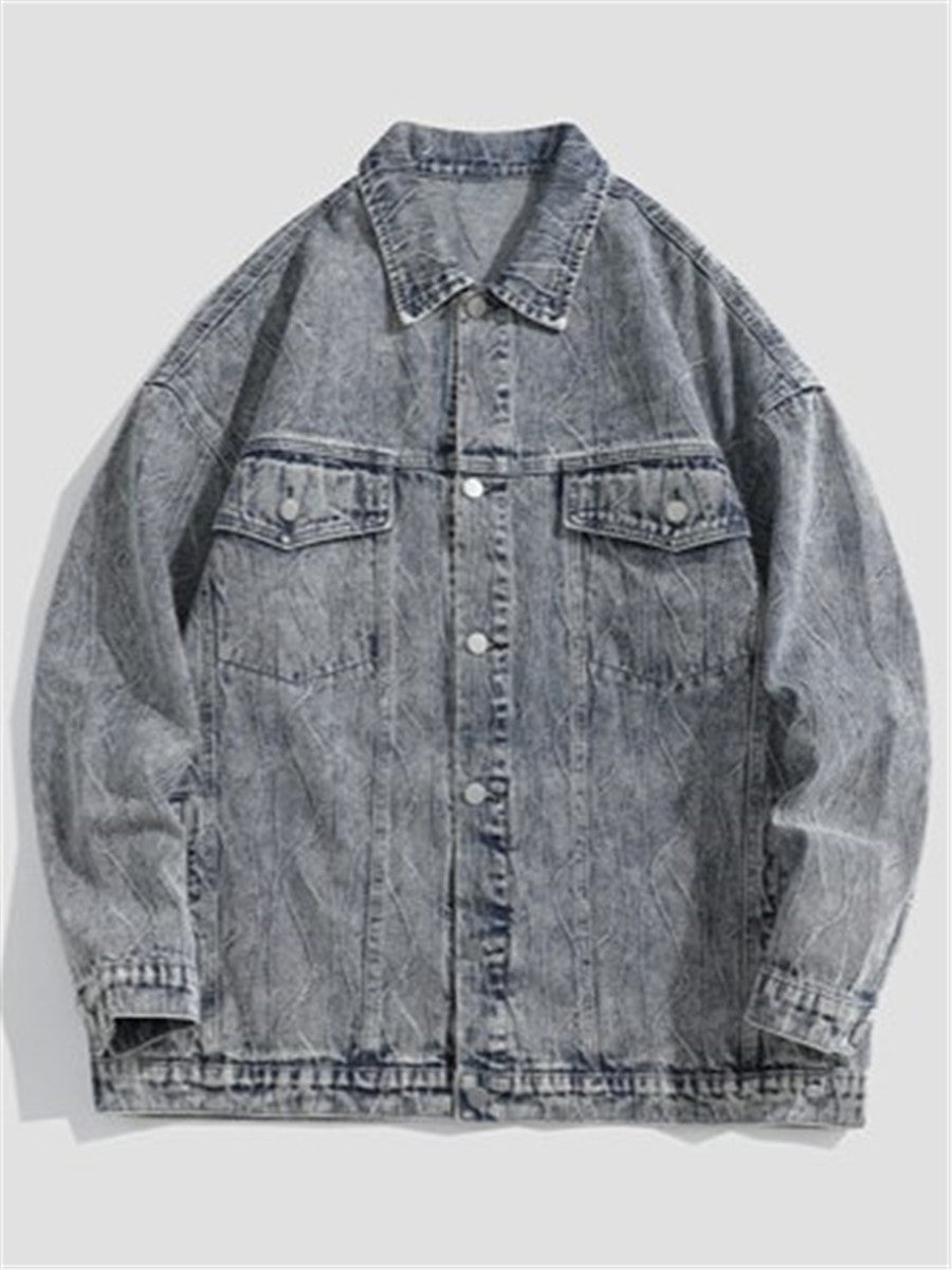 2023 New Cotton Denim Jacket Men Casual Solid Color Custom Logo Jackets  Men's Spring Jean Jacket - China Jackets and Coat Denim price |  Made-in-China.com